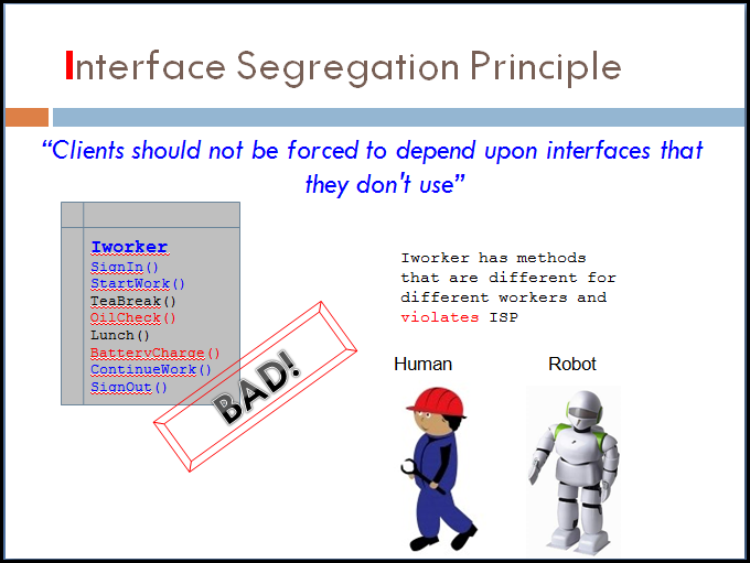 Interface Segregation Principle